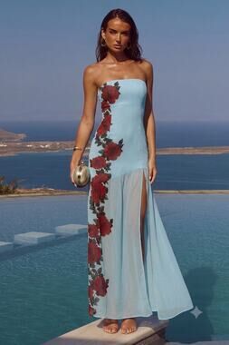NWT Runaway The Label Avril Maxi Dress Size L